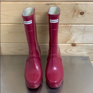 Wedge hunter boots